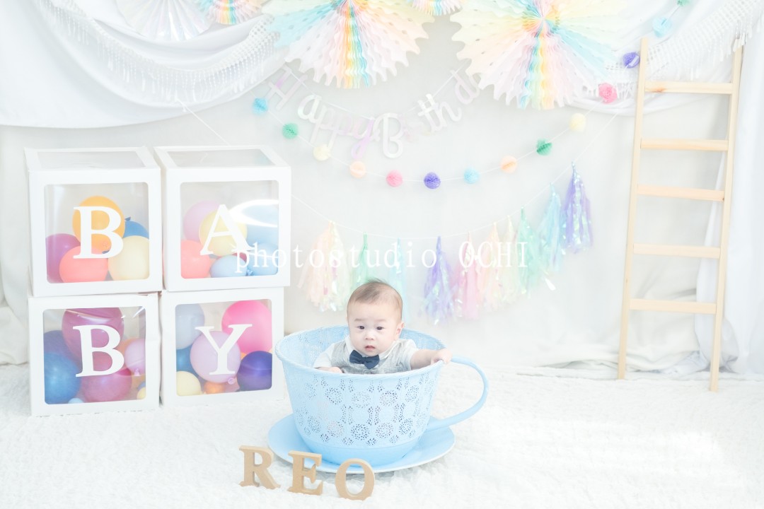 生後６か月を迎えられるお子様。ハーフバースデーおめでとうございます。