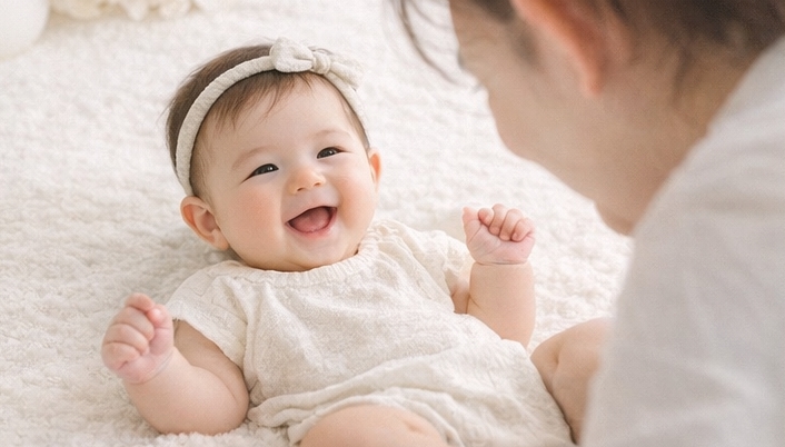 生後3か月赤ちゃん写真