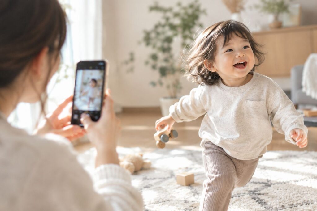 動き回る赤ちゃんを上手に撮る方法
